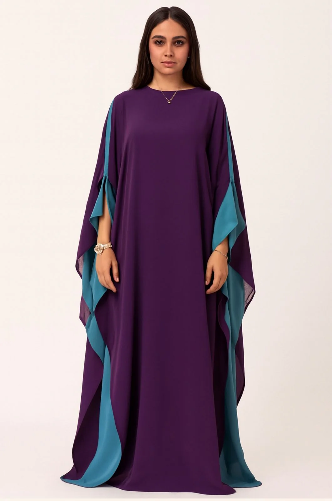 Chiffon Layer Abaya (2 layers) - Image 6
