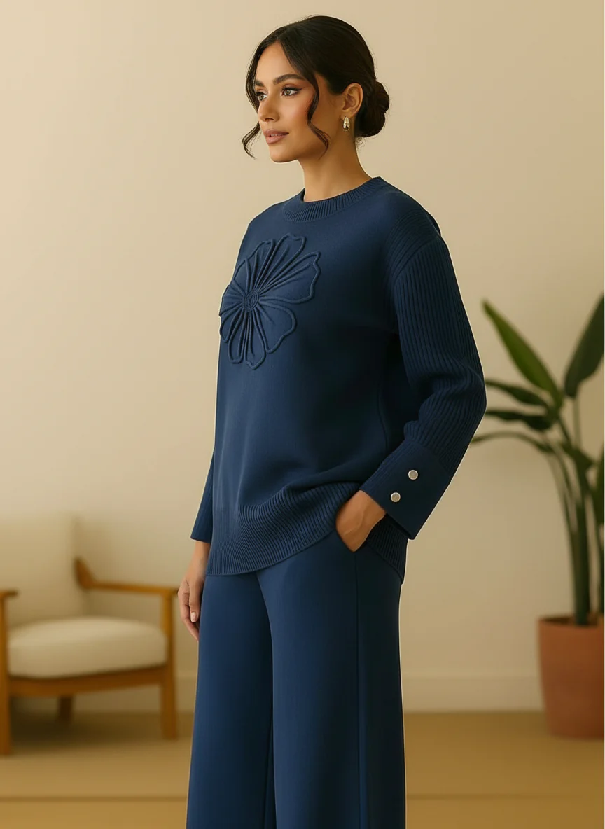 Floral Texture Two-Piece Set - Image 14