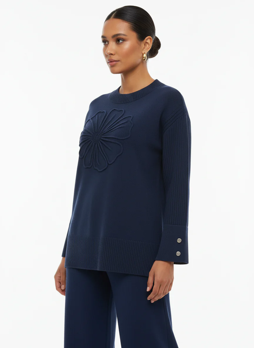 Floral Texture Two-Piece Set - Image 7