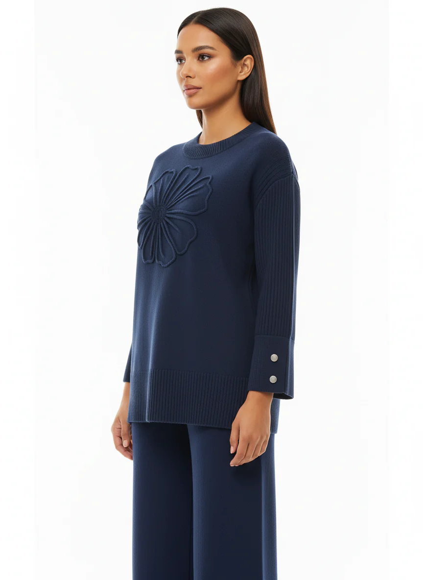 Floral Texture Two-Piece Set - Image 8