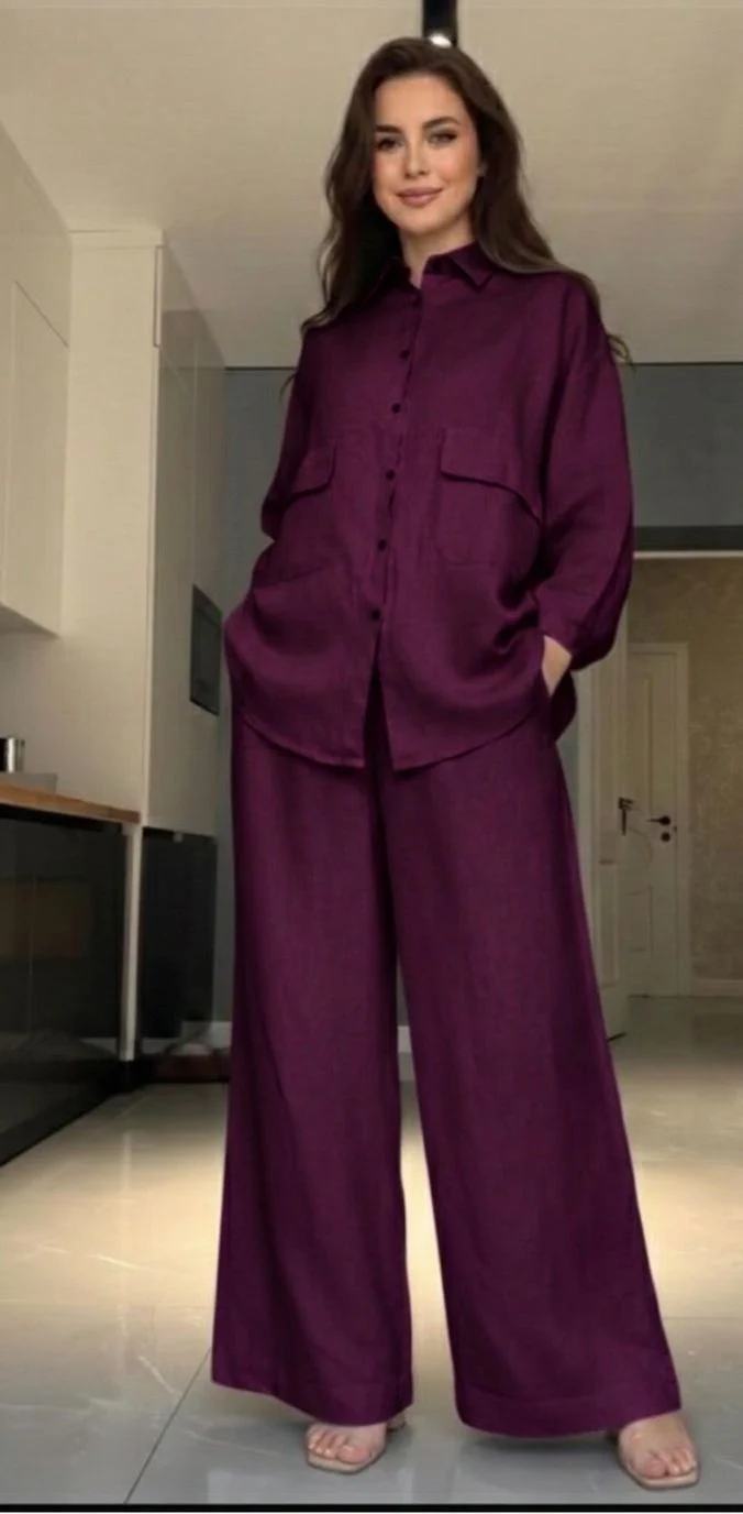 Luna Linen Two-Piece Set - Image 3