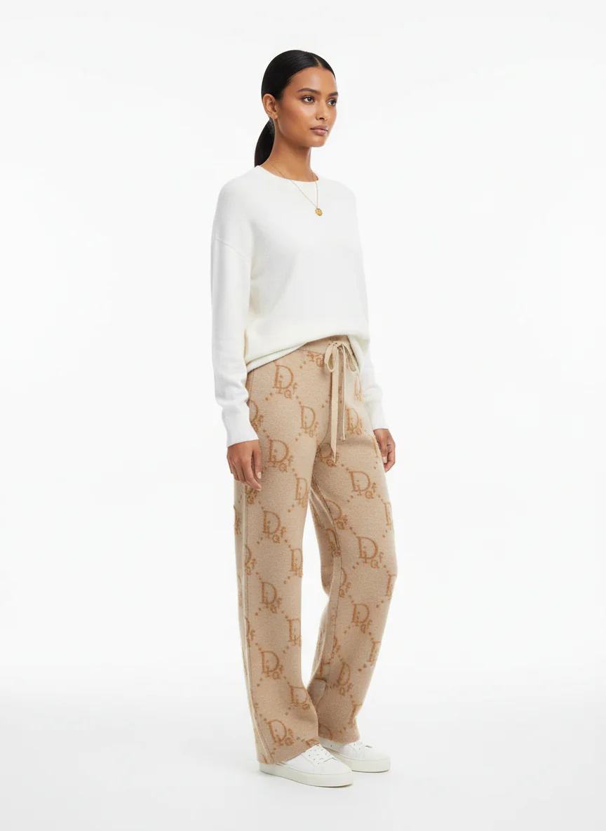Monogram Knit Pants - Image 11