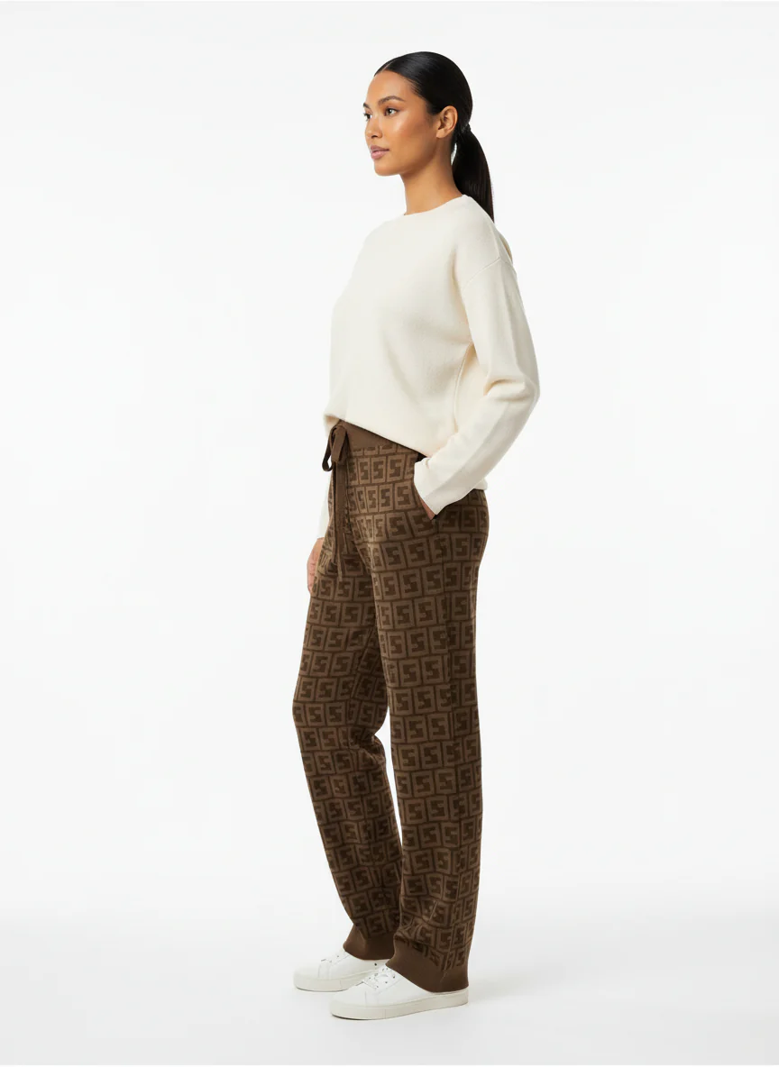 Monogram Knit Pants - Image 2