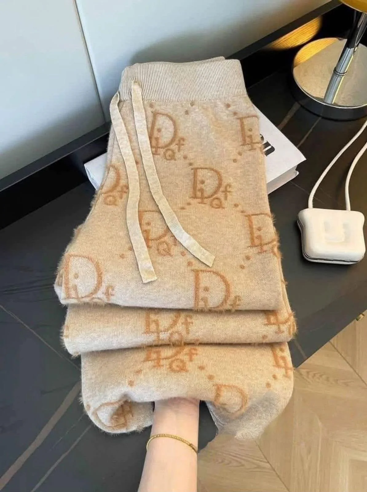 Monogram Knit Pants - Image 9