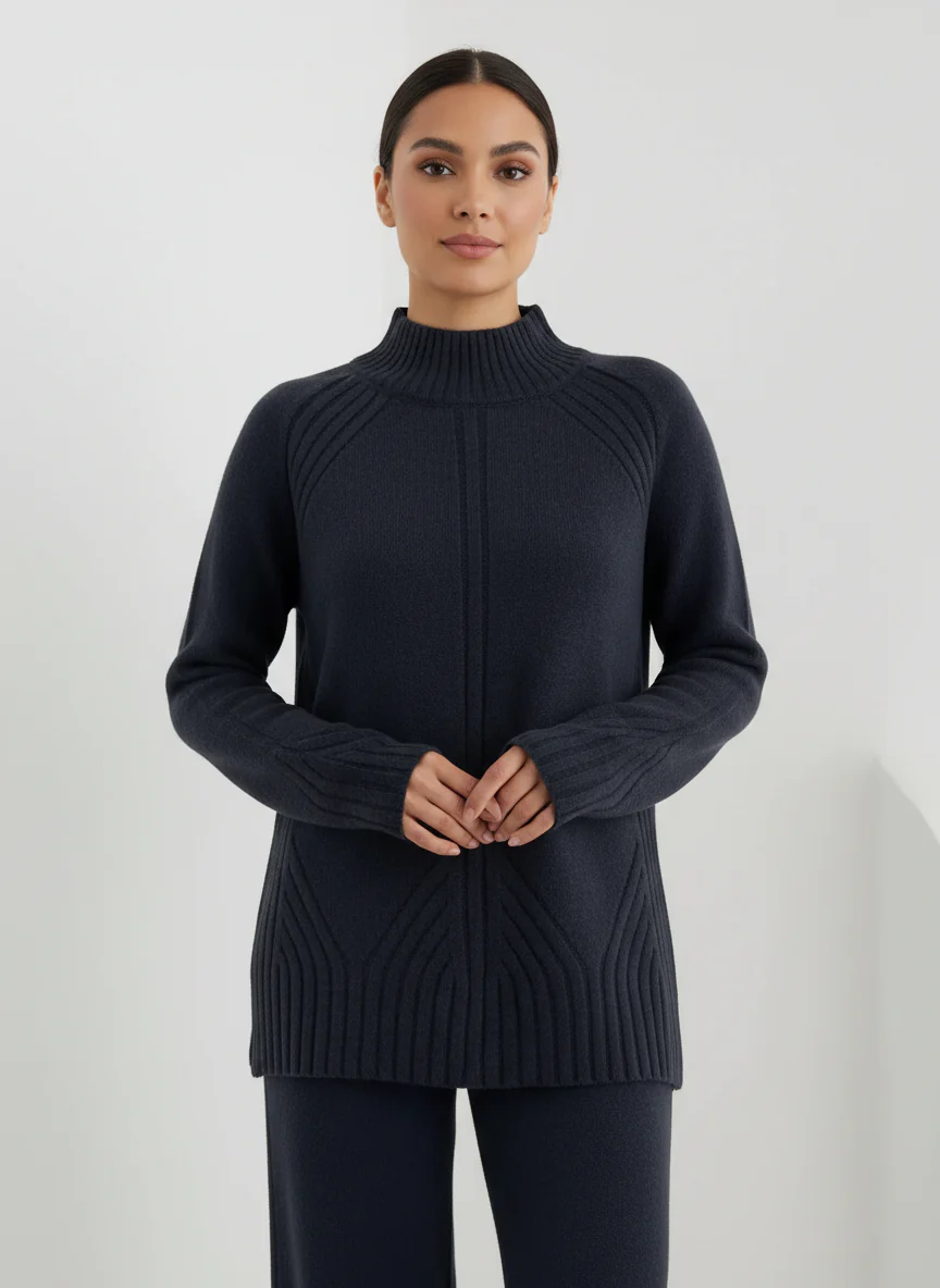 Ribbed Winter Knit Set – 2 Pieces - Image 14