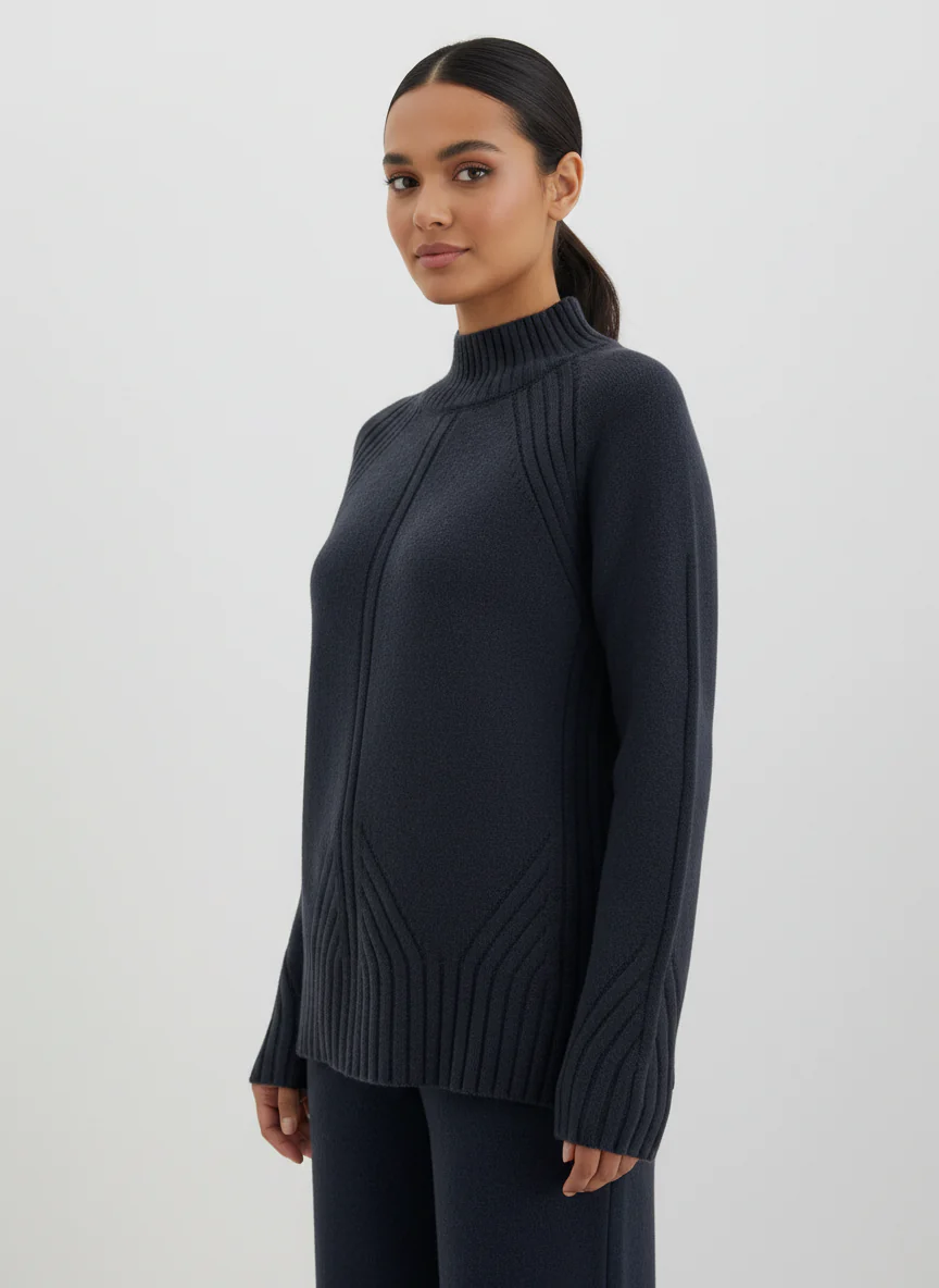 Ribbed Winter Knit Set – 2 Pieces - Image 4